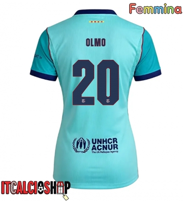 Barcelona Dani Olmo #20 Terza Maglia Femmina 2026-27 Manica Corta